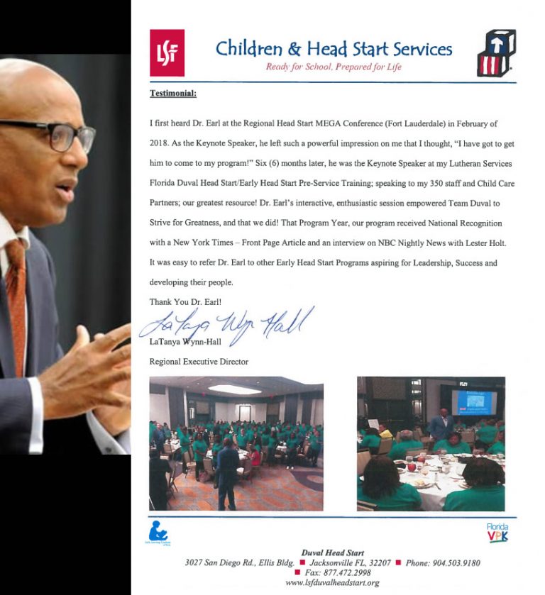 Head Start Programs Earl Suttle, Ph.D.